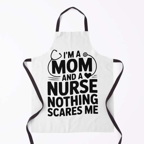 Item preview, I'm a Mom and a Nurse Nothing Scares Me designed and sold by Frank Ring.