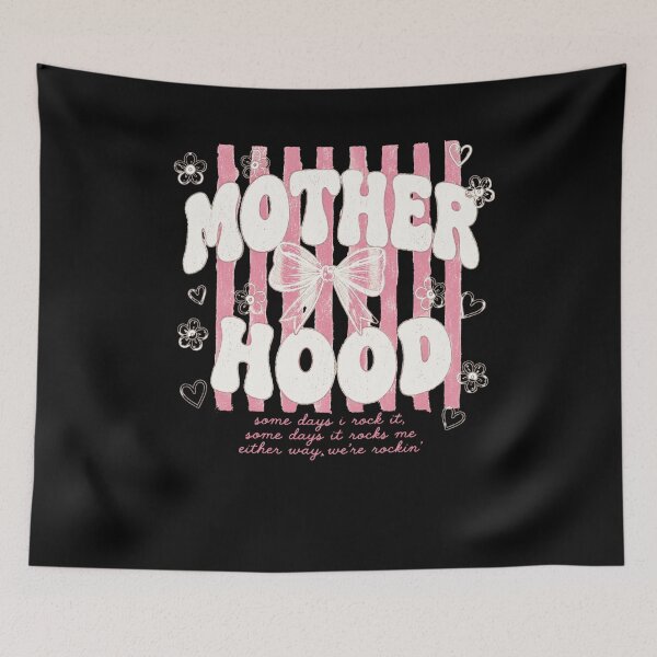 Item preview, Mother Hood Some Days I Rock It, Some Days It Rocks Me Either Way, We're Rockin' Mom Life Motherhood designed and sold by FormalDehyena.