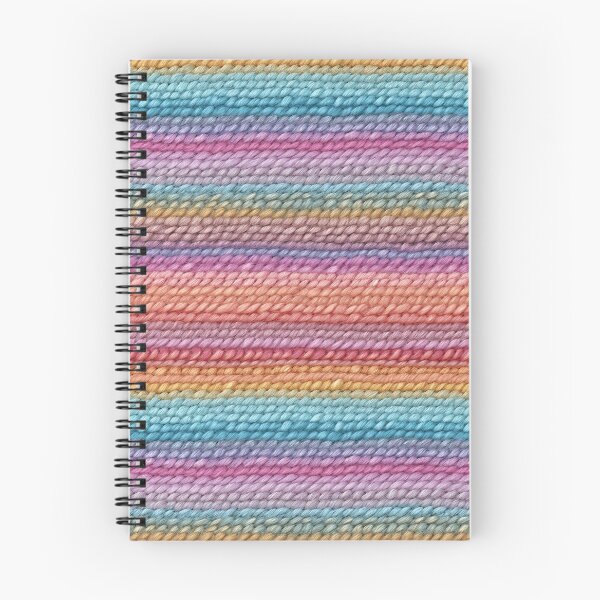 Item preview, Warm Rainbow Fine Knit Stripe Photo Texture designed and sold by DigitaICraft.