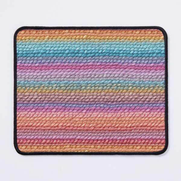 Item preview, Warm Rainbow Fine Knit Stripe Photo Texture designed and sold by DigitaICraft.