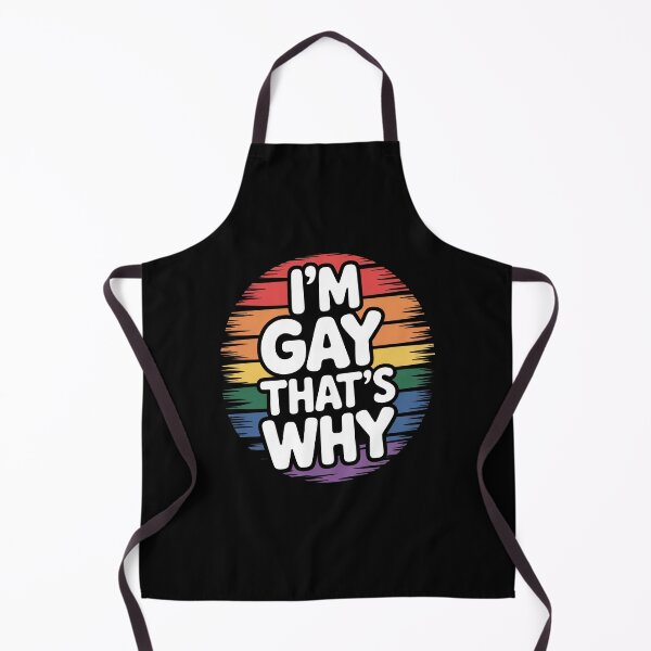 Item preview, I'm Gay That's Why Funny Gay Pride Humor LGBT Gift designed and sold by Say It With Ink.