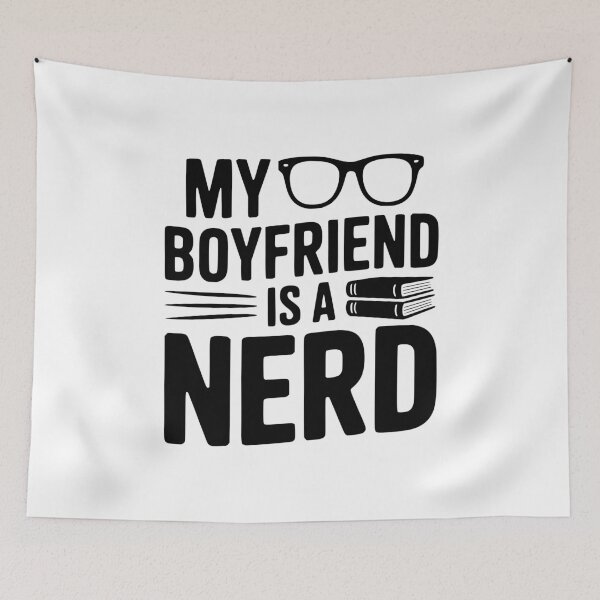 Item preview, My Boyfriend is a Nerd designed and sold by Frank Ring.