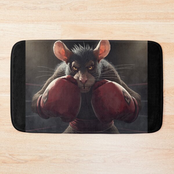 Item preview, Underdog Rat – Boxing Canvas Painting Art designed and sold by Art-Design-EM.