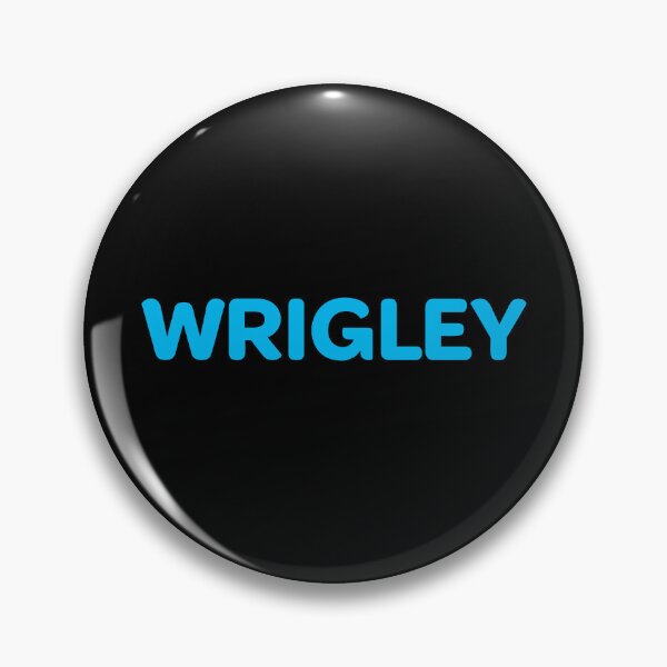 Item preview, Wrigley Company Blue Minimalist Logo designed and sold by odaignea.