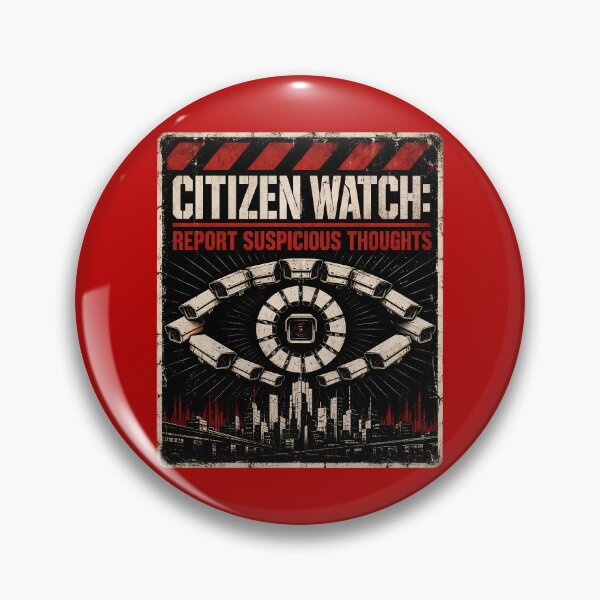 Item preview, Citizens' Crime Watch Warning Sign designed and sold by agearb.