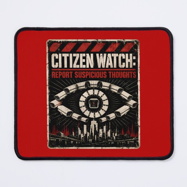 Item preview, Citizens' Crime Watch Warning Sign designed and sold by agearb.