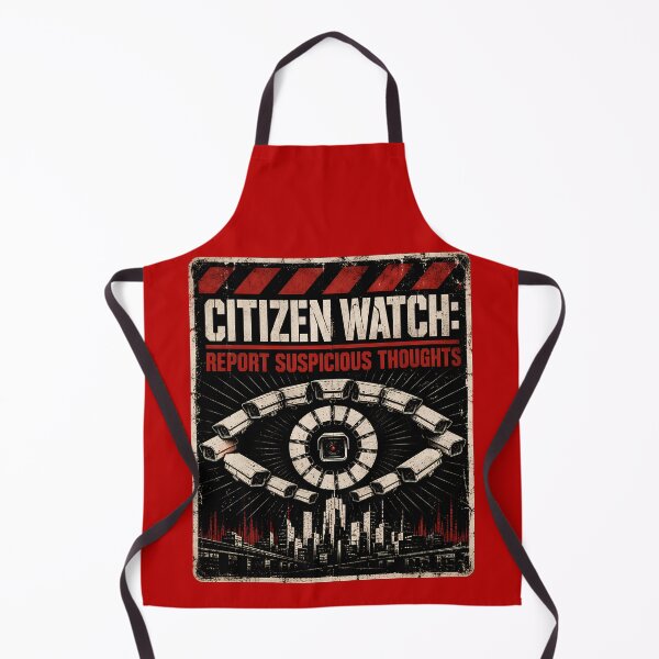 Item preview, Citizens' Crime Watch Warning Sign designed and sold by agearb.
