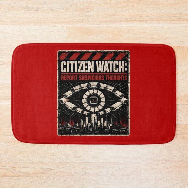 Item preview, Citizens' Crime Watch Warning Sign designed and sold by agearb.