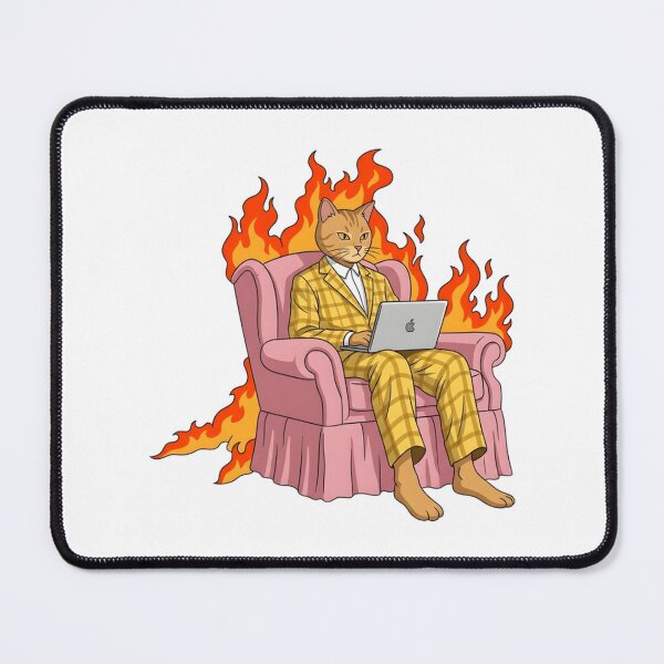 Item preview, Still Working While Everything Burns Around Me designed and sold by CompassionVibes.