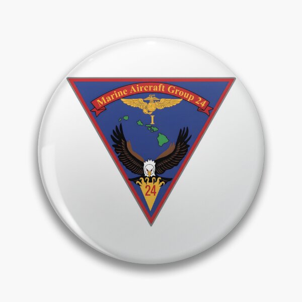 Item preview, Official Insignia of Marine Aircraft Group 24 (MAG-24) designed and sold by CharlieDesings.