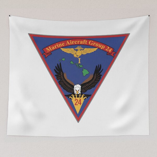Item preview, Official Insignia of Marine Aircraft Group 24 (MAG-24) designed and sold by CharlieDesings.