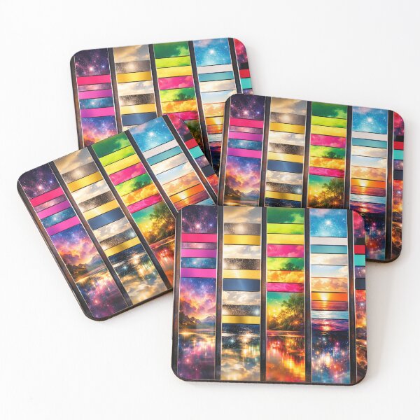 Item preview, Mirror stripes of color dreams designed and sold by Sigtrix.