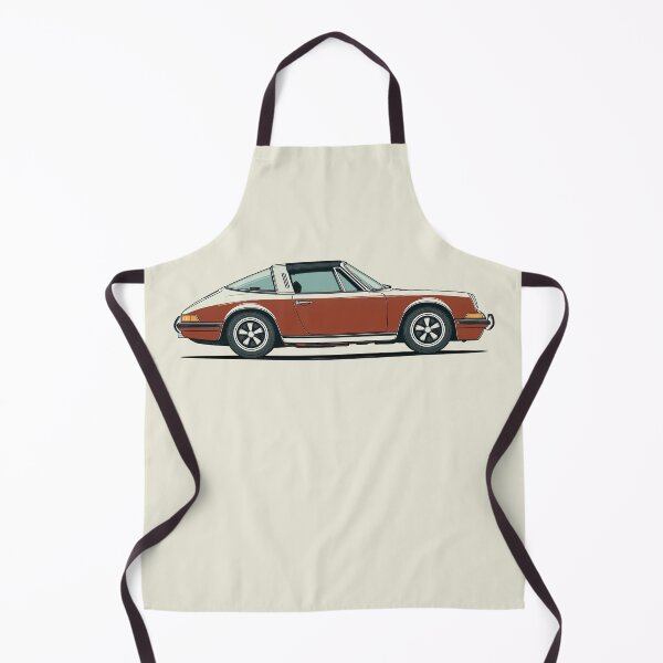 Item preview, Vintage Brown 911 Targa Graphic illustration designed and sold by blackdogshop.
