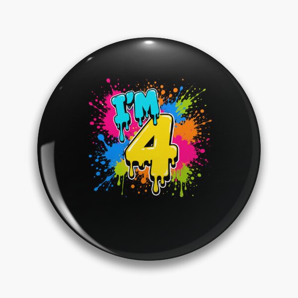 Item preview, I'm 4 Four Year Old Birthday Kids Celebration designed and sold by FormalDehyena.