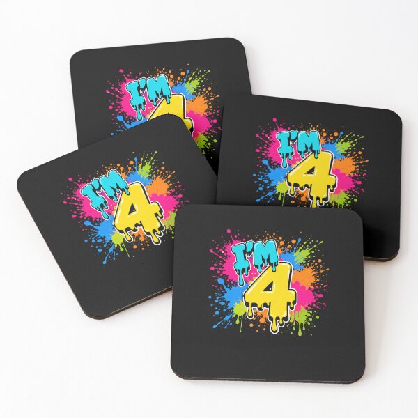 Item preview, I'm 4 Four Year Old Birthday Kids Celebration designed and sold by FormalDehyena.