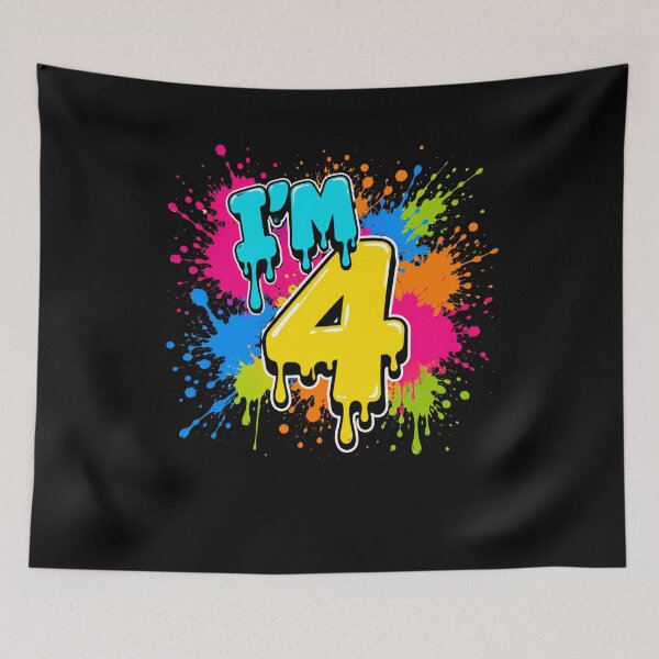 Item preview, I'm 4 Four Year Old Birthday Kids Celebration designed and sold by FormalDehyena.