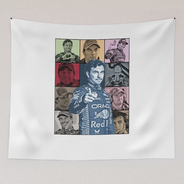 Item preview, Sergio Perez F1 Racing Fan Art designed and sold by CrossKateOne.