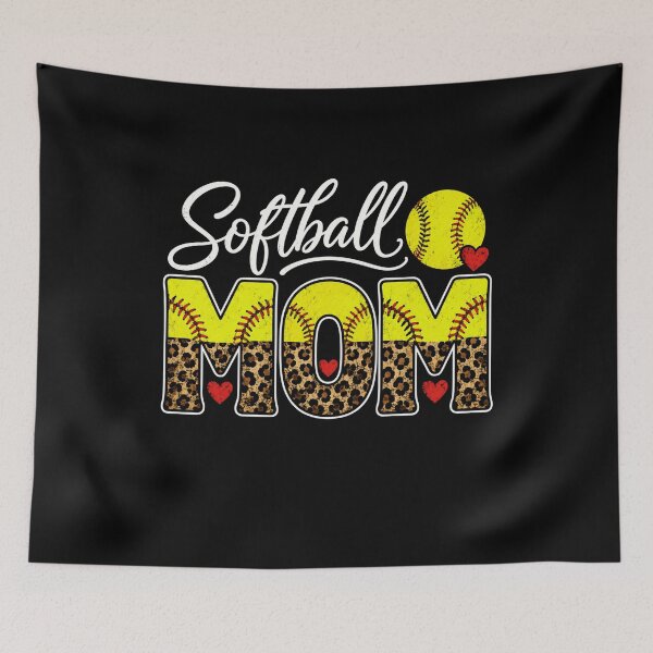 Item preview, Softball Mom Player Parent Team Game Day Tournament Mother designed and sold by FormalDehyena.