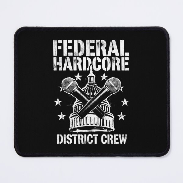 Item preview, Federal Hardcore District Crew Washington DC Music Design designed and sold by Fenay Designs.