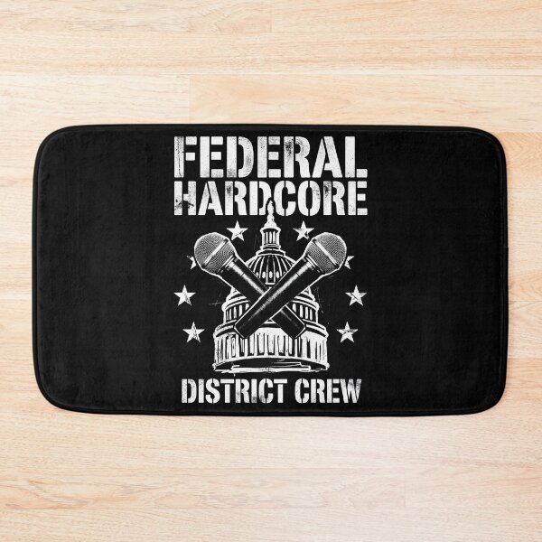 Item preview, Federal Hardcore District Crew Washington DC Music Design designed and sold by Fenay Designs.
