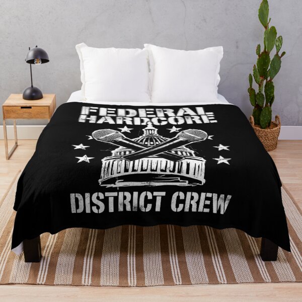 Item preview, Federal Hardcore District Crew Washington DC Music Design designed and sold by Fenay Designs.