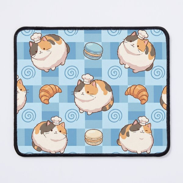 Item preview, Sunny Calico Cat Pastry Chef Pattern designed and sold by LyoniHERA.