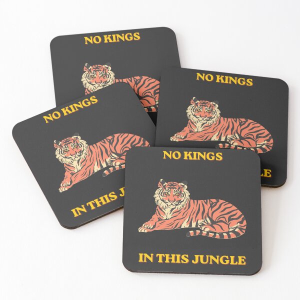 Item preview, No Kings in This Jungle designed and sold by cowboyofsteel.