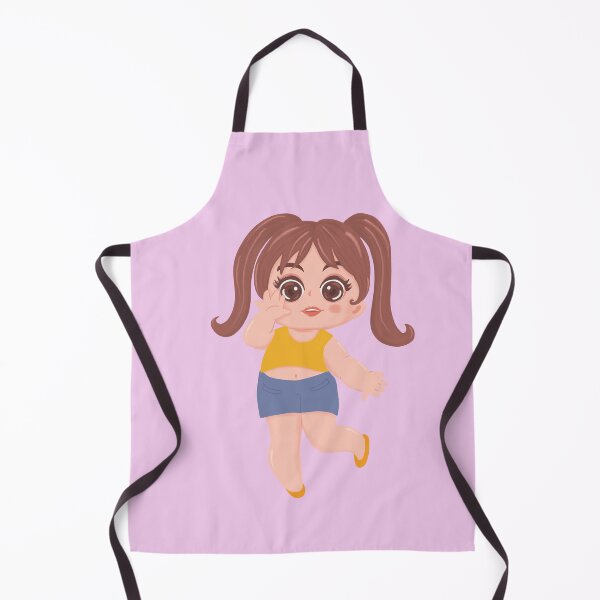 Item preview, Cute Kawaii Girl PNG, Adorable Cartoon Girl Clipart. designed and sold by Tarathai.
