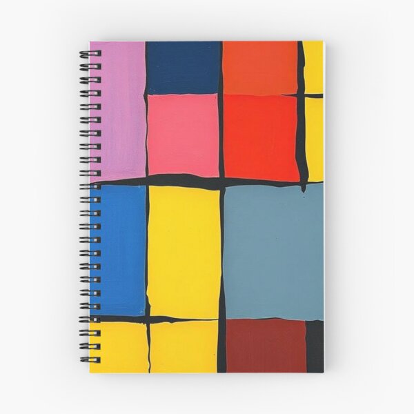 Aperçu de l'œuvre Œuvre abstraite de carrés multicolores créée et vendue par RAISC.