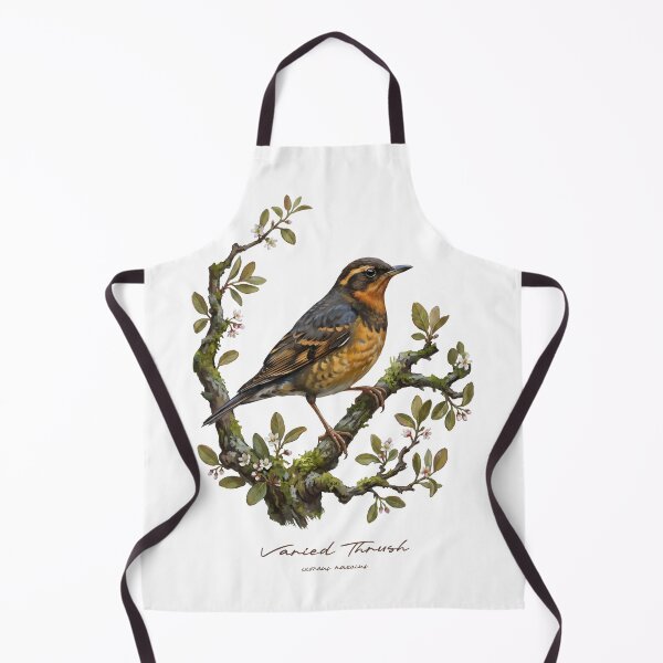 Item preview, Varied Thrush on Flowery Branch designed and sold by Takeda-art.