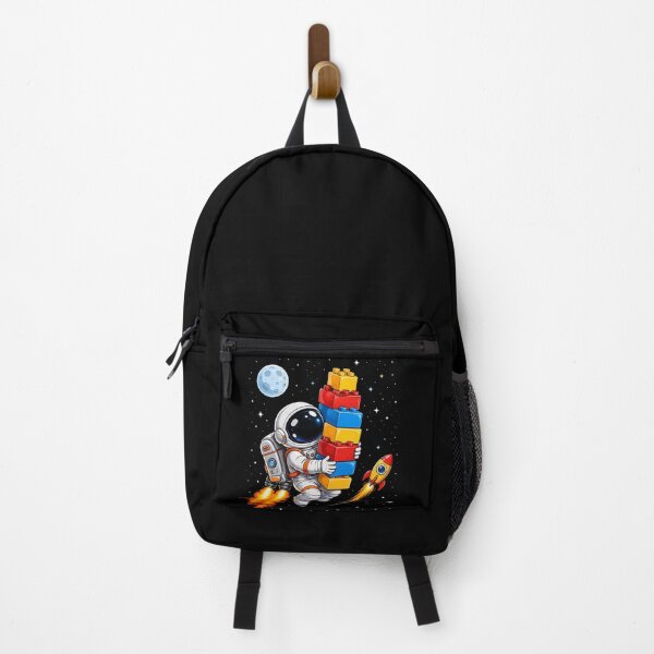 Item preview, Astronaut Space Building Blocks Kids Youth Rocket Explorer designed and sold by FormalDehyena.