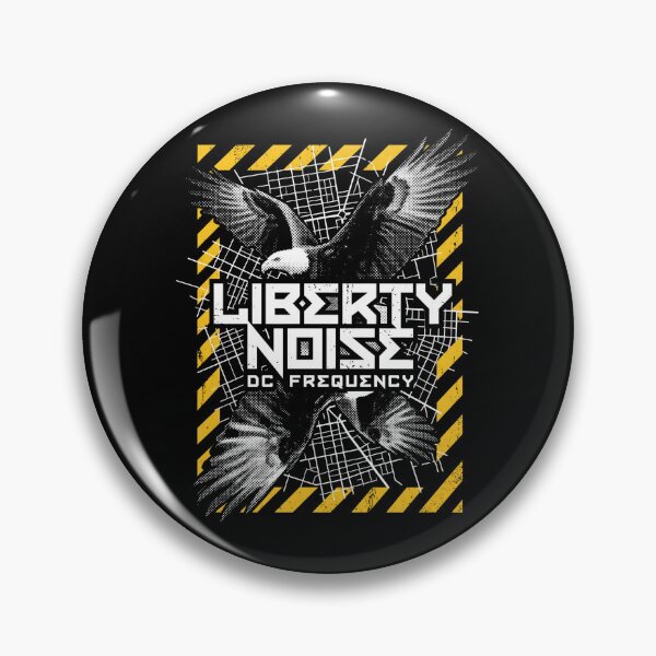 Artikelvorschau, Liberty Noise DC Frequency Washington DC Eagle Design entworfen und verkauft von Fenay Designs.
