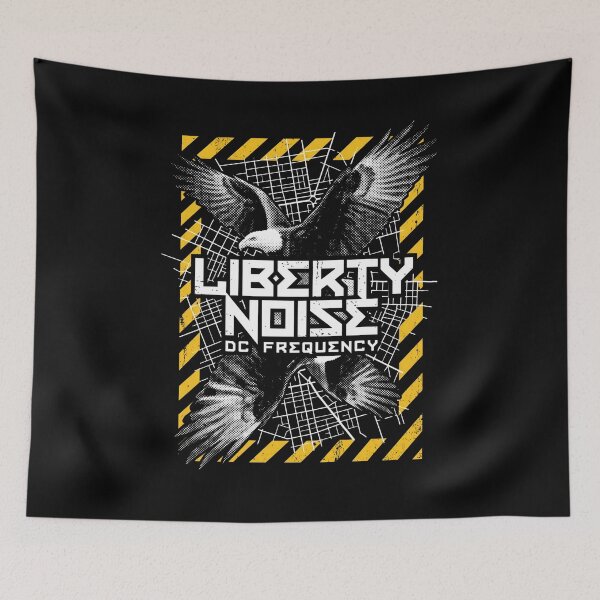 Item preview, Liberty Noise DC Frequency Washington DC Eagle Design designed and sold by Fenay Designs.
