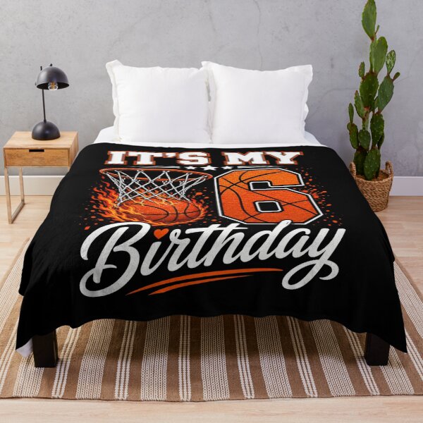 Item preview, It's My 6 Birthday Basketball Sixth Birthday Boy Girl designed and sold by FormalDehyena.