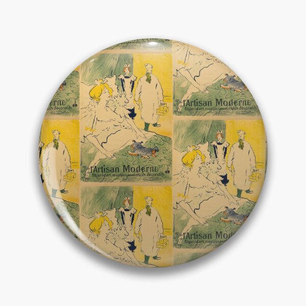 Item preview, L’Artisan Moderne by Henri de Toulouse-Lautrec | Vintage Belle Époque Art Nouveau Poster Print designed and sold by artofuniverse.