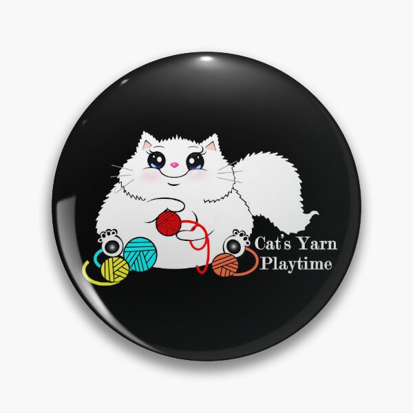 Item preview, Cat’s Yarn Playtime designed and sold by Shirley cute art .