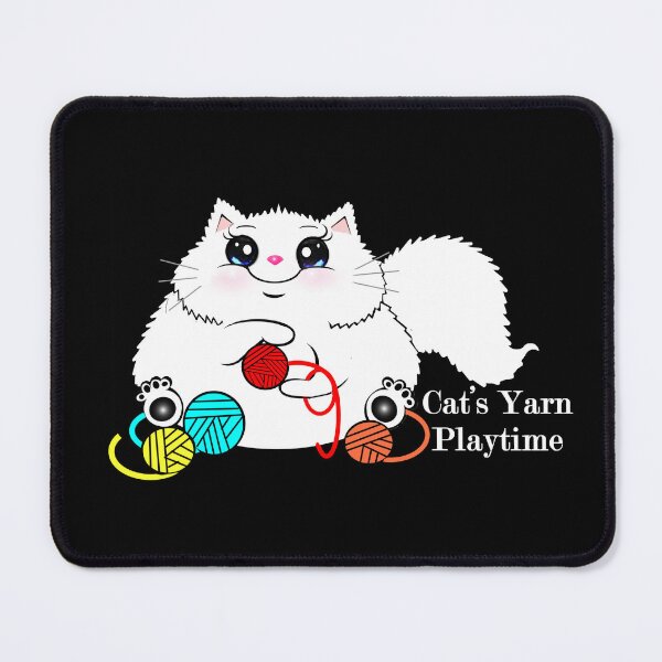 Item preview, Cat’s Yarn Playtime designed and sold by Shirley cute art .