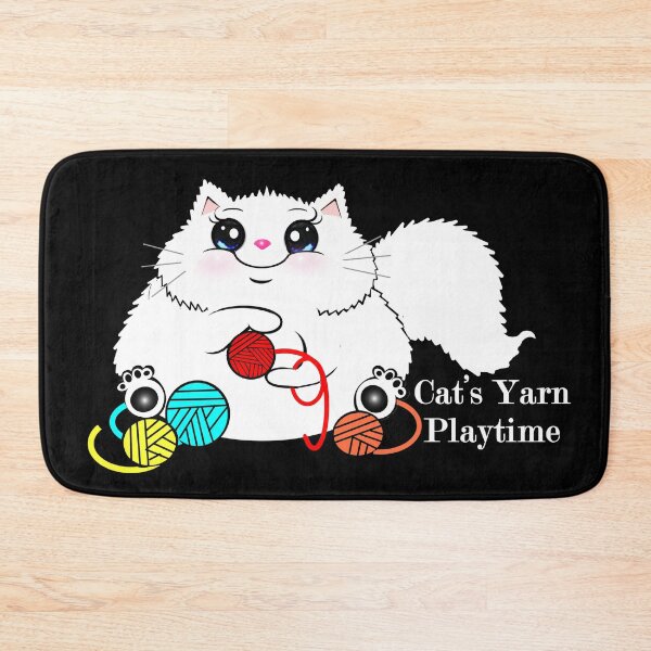 Item preview, Cat’s Yarn Playtime designed and sold by Shirley cute art .