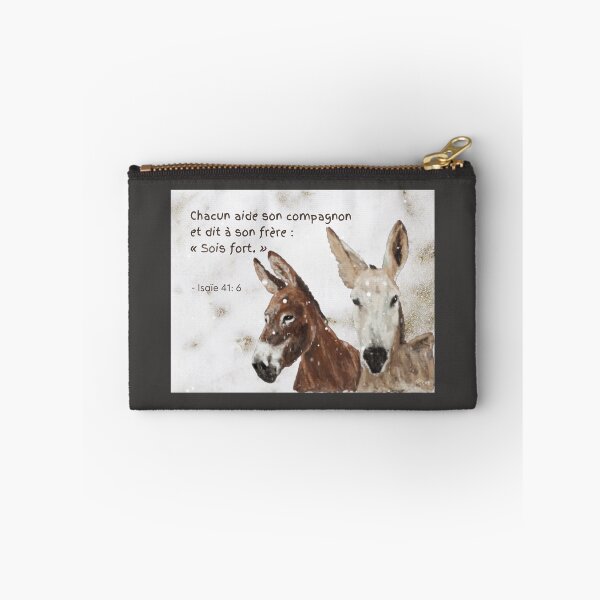 Item preview, Two donkeys, true friend | Isaiah 4:6 designed and sold by NathBros.