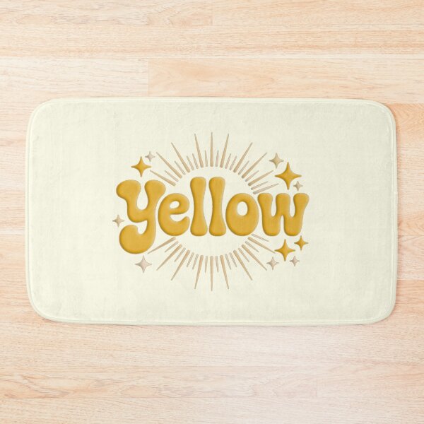 Item preview, Yellow Retro Sunshine Typography Bright Pop Aesthetic designed and sold by Meivelle.