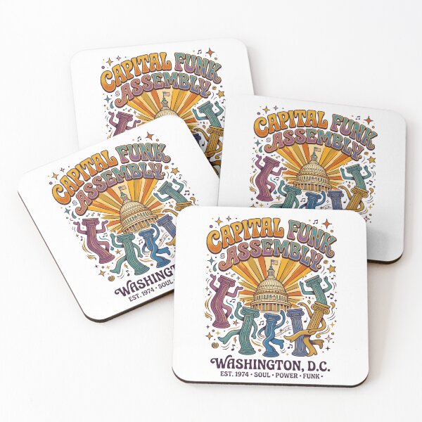 Item preview, Capital Funk Assembly Washington DC Soul Power Funk Retro Design designed and sold by Fenay Designs.