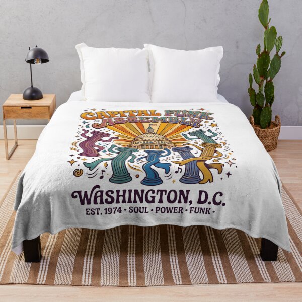Item preview, Capital Funk Assembly Washington DC Soul Power Funk Retro Design designed and sold by Fenay Designs.