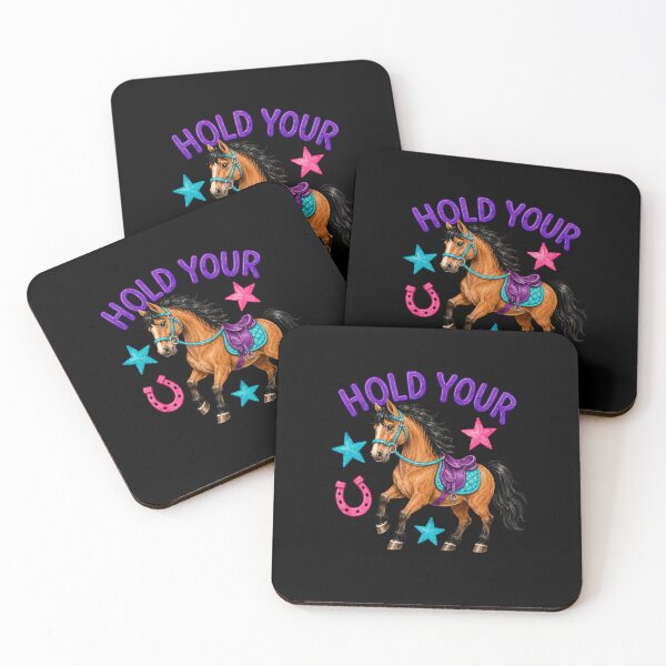 Item preview, Hold Your Horses Equestrian Horse Lover designed and sold by FormalDehyena.