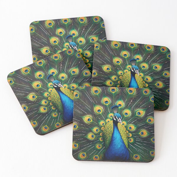 Item preview, Peacock designed and sold by PrintLabStudio.