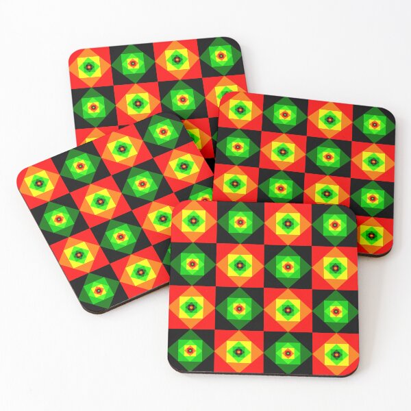Item preview, Geometric Quilt: Summer/Jamaican 2 designed and sold by SarahJosArt.