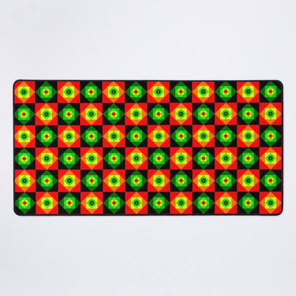 Item preview, Geometric Quilt: Summer/Jamaican 2 designed and sold by SarahJosArt.
