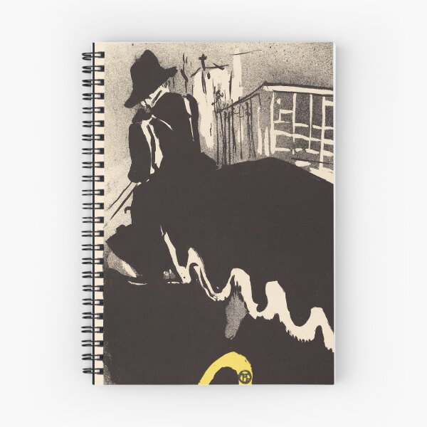 Item preview, Last Ballad / Ultime Ballade by Henri de Toulouse-Lautrec | Noir Belle Époque Vintage French Poster Print designed and sold by artofuniverse.