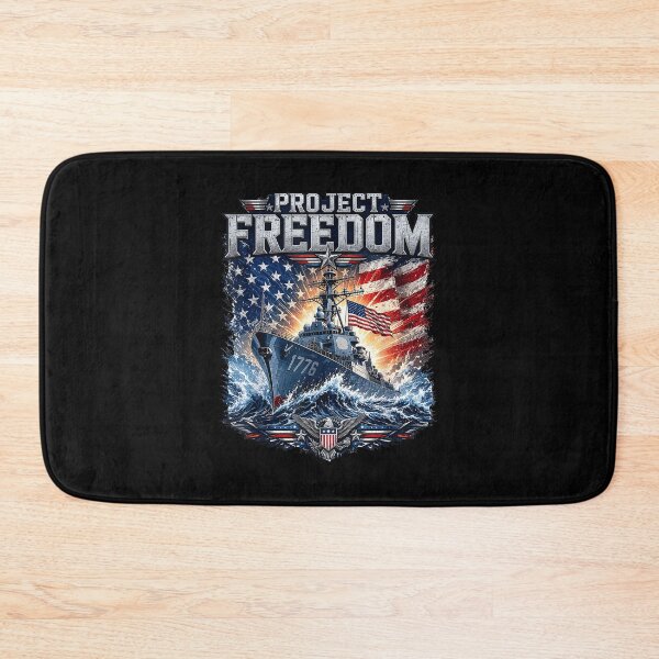 Item preview, Project Freedom 1776 Patriotic Battleship American Flag Military designed and sold by phoebelevine.