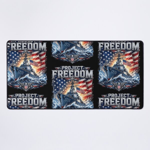 Item preview, Project Freedom 1776 Patriotic Battleship American Flag Military designed and sold by phoebelevine.