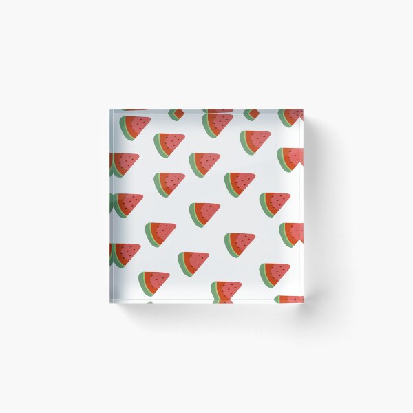 Item preview, Cute Watermelon Pattern | Pink Kawaii Summer Fruit Aesthetic | Seamless Watermelon Print designed and sold by The Sticker Cove.